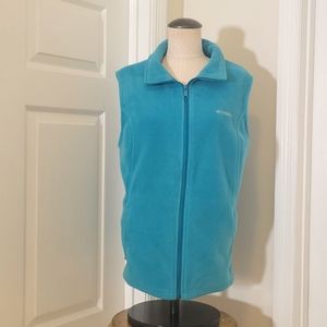 Columbia blue vest size XL